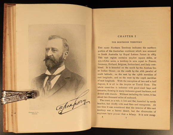 1909 In Australian Tropics by Alfred Searcy Antique Australian History Book