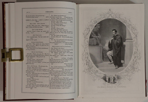 1987 3vol The Complete Works of Shakespeare Classic Literature Book Set