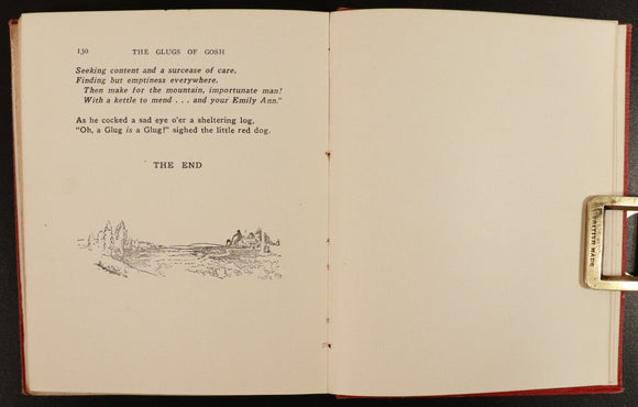 1916 Ginger Mick & 1917 Glugs Of Gosh CJ Dennis Australian Literature Books