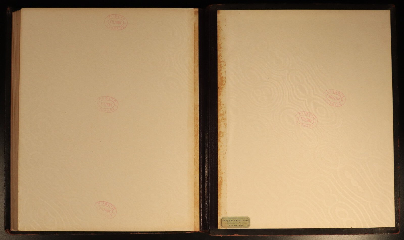 1897 Colony Of Victoria To Queen Victoria Antiquarian Australian History Book