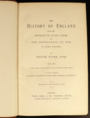 c1880 3vol The History Of England by David Hume Antique History Book Set-15