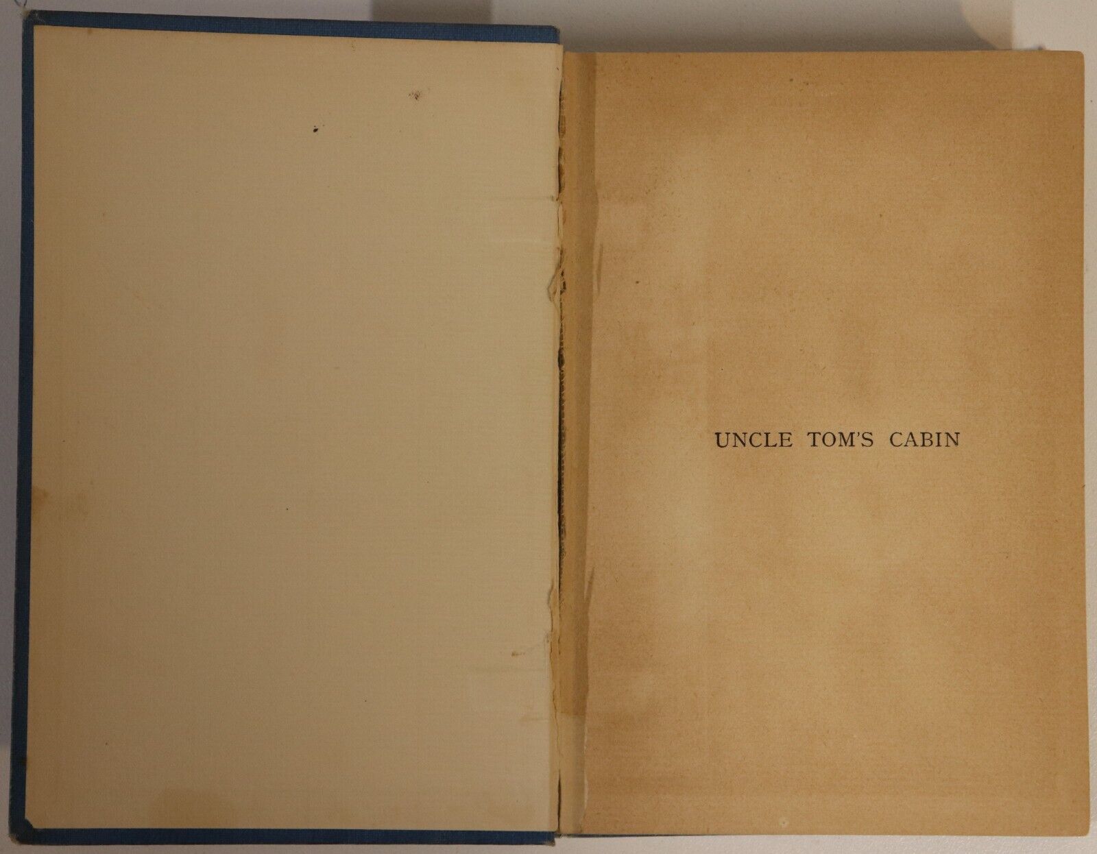 c1905 Uncle Tom's Cabin by Harriet Beecher Stowe Antique American Fiction Book