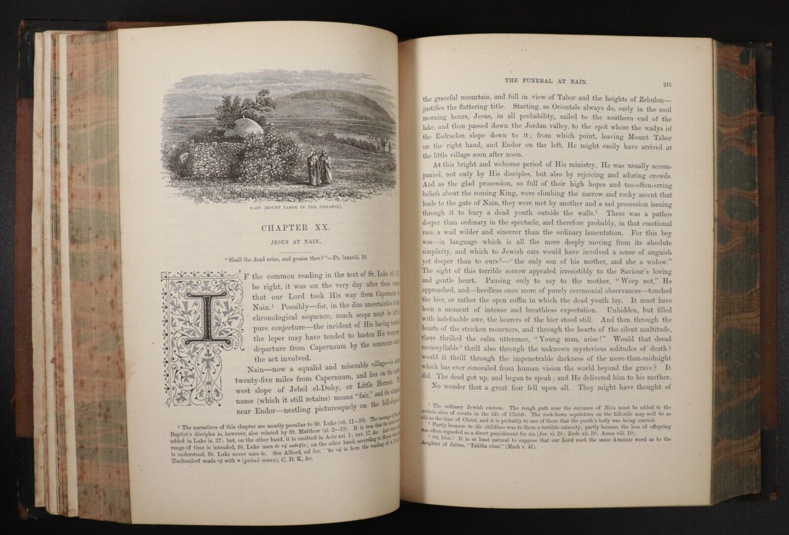 c1885 The Life Of Christ by F. W. Farrar Antiquarian Theology Book Illustrated