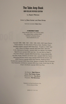 2007 The Tube Amp Book by Aspen Pittman Guitar Amplifier Reference Book-3