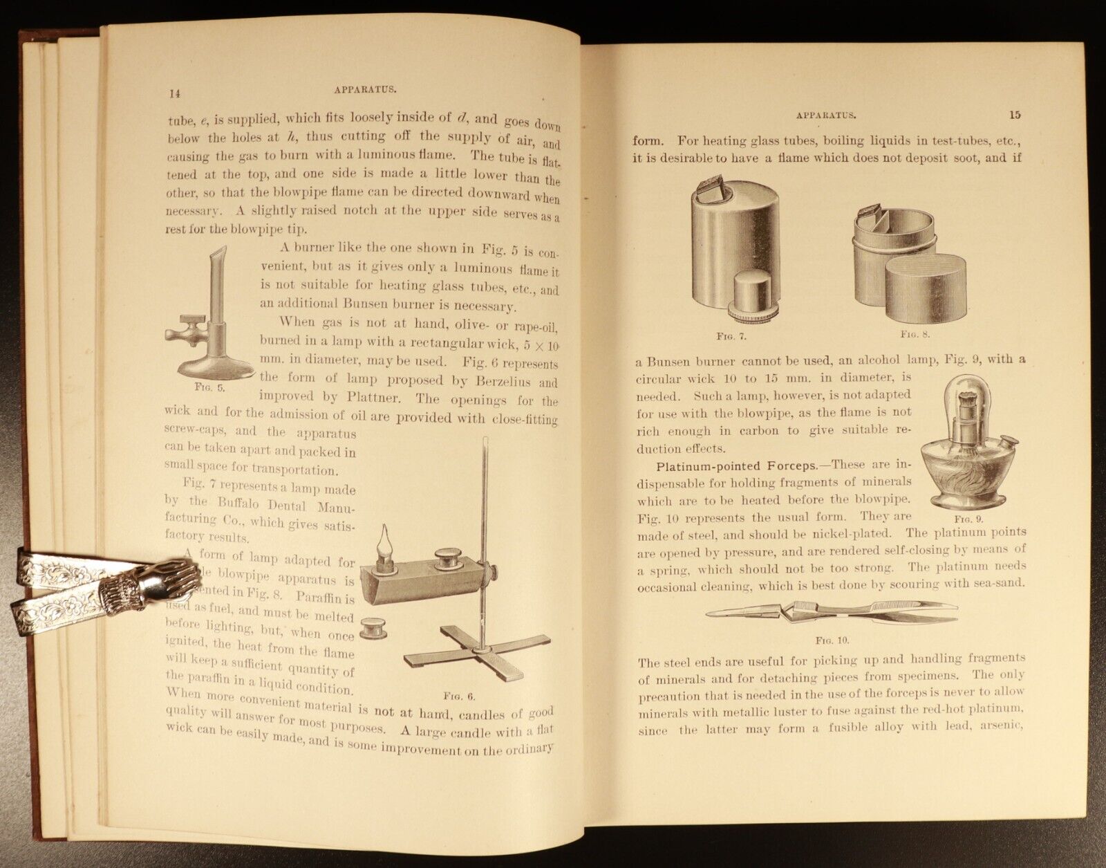 1901 Manual Of Determinative Mineralogy by George J Brush Antique Reference Book