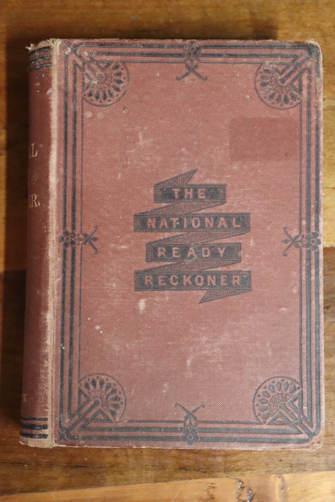 1878 The National Ready Reckoner Antique British Financial Reference Book