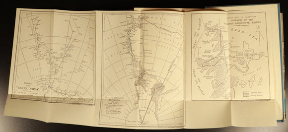 1961 South With Scott by Lord Mountevans Australian Antarctic Exploration Book