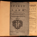 1750 The Spirit Of The Laws by M. De Secondat Antiquarian Legal History Book V2-8