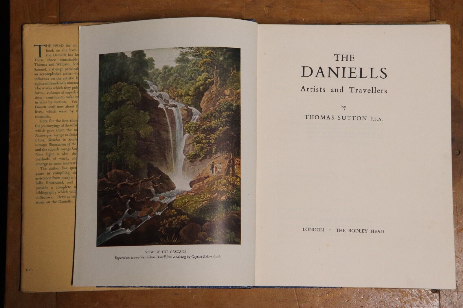 1954 The Daniells: Artists & Travellers T. Sutton Antique Book