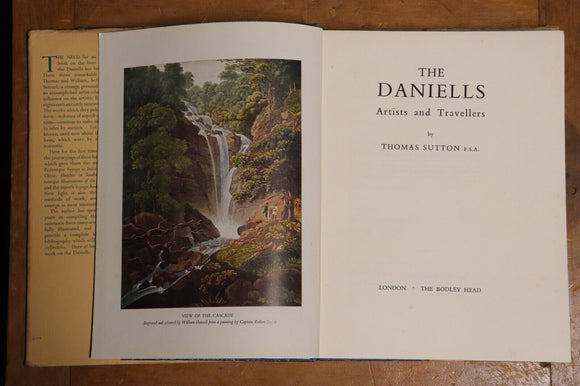 1954 The Daniells: Artists & Travellers T. Sutton Antique Book