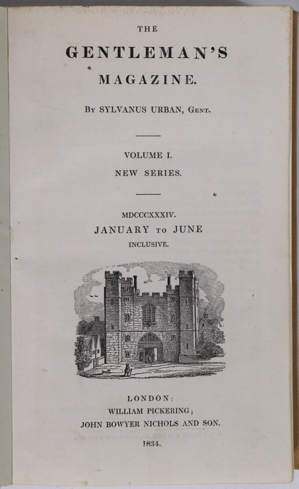 The Gentleman's Magazine - 1834 to 1837 - 6 Vol Antiquarian History Book Set - 0