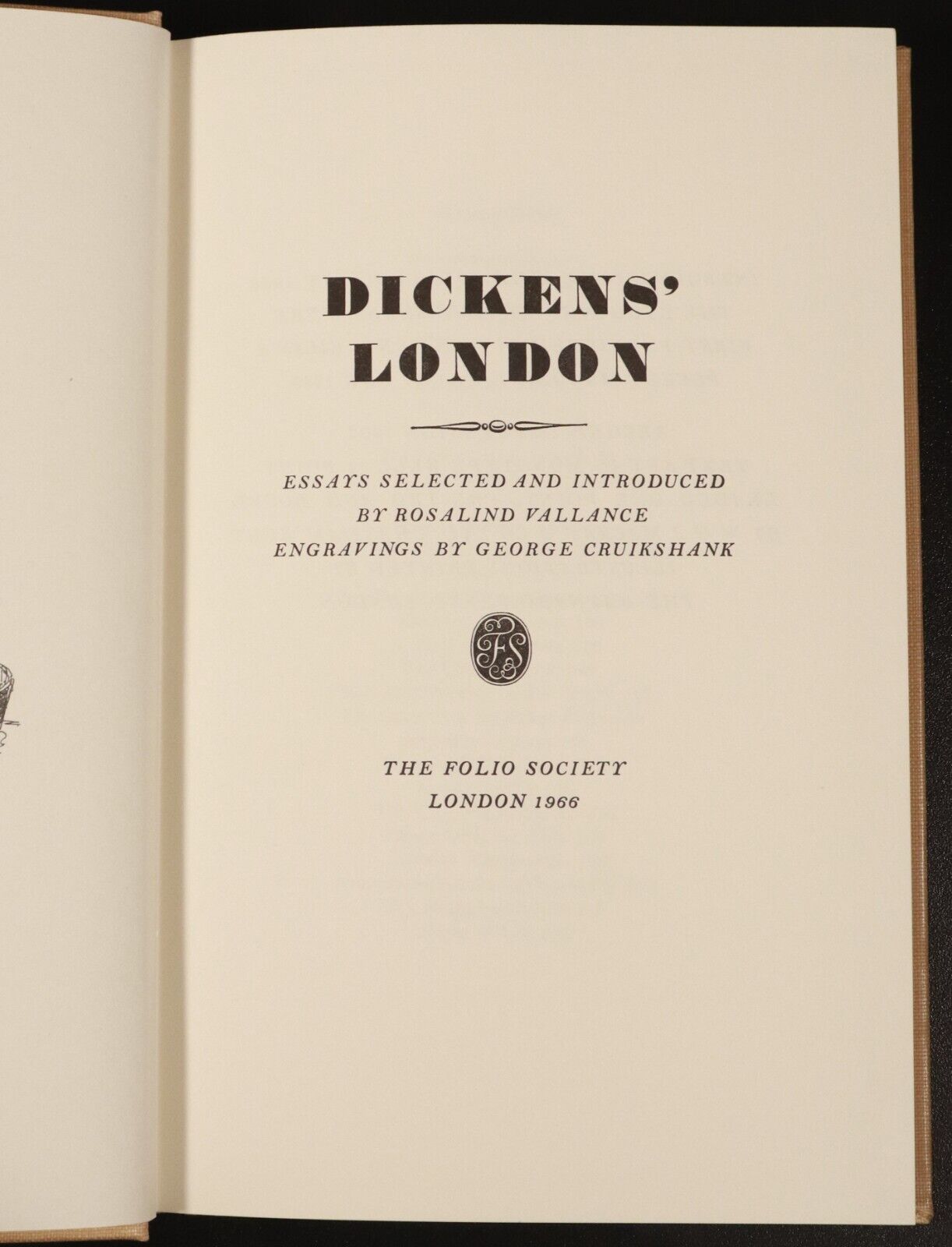 1967 2vol Dickens' London & Dickens In Europe Folio Society Books w/Sleeves