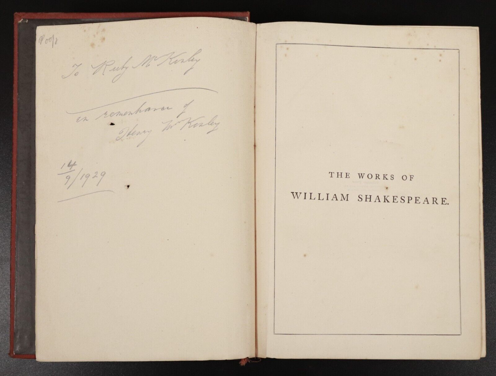 1883 Works Of William Shakespeare C&M Cowden Clarke Antique Literature Book