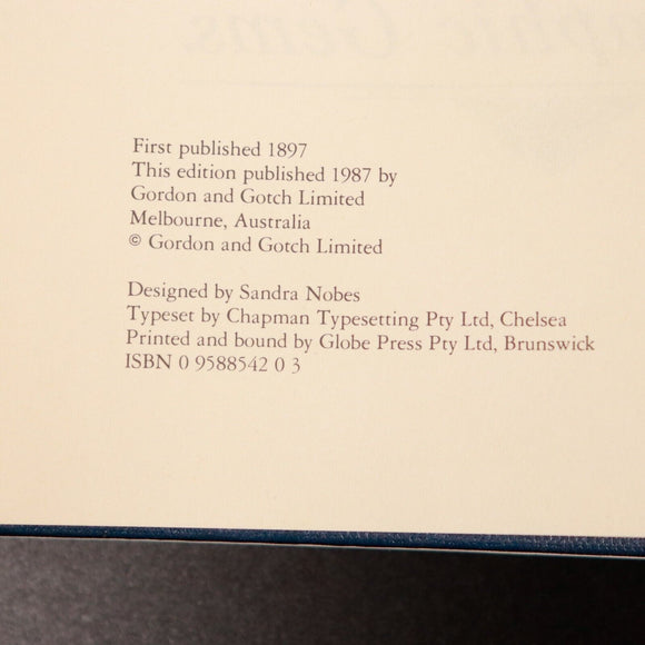 1987 2vol Glimpses Of Australia 1897 Reprint Photographic Gems History Book