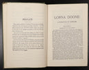 c1900 Lorna Doone Romance Exmoor by R.D. Blackmore Antique Classic Fiction Book-6