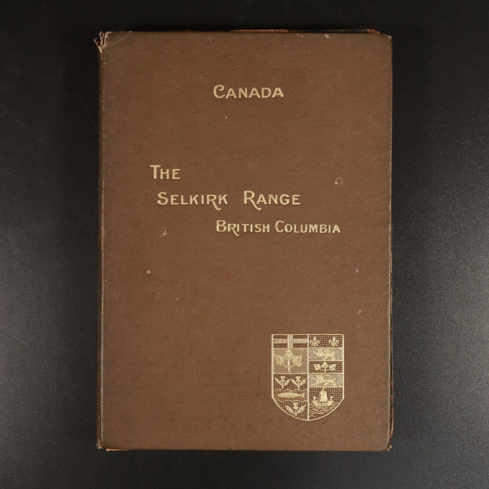 1905 The Selkirk Range British Columbia Canada Volume 2 MAPS by AO Wheeler Book