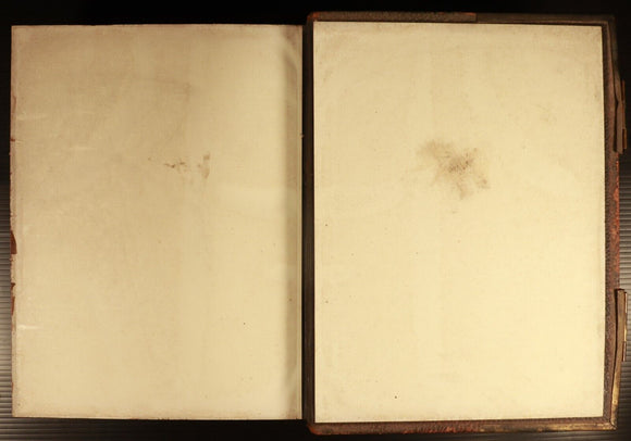 c1880 The Holy Bible Commentaries Of Scott & Henry Antiquarian Illustrated Bible