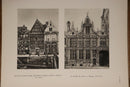 1928 L'architecture et La Sculpture en Belgique Antique Architecture Book-6
