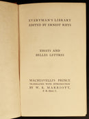 c1920 The Prince by Nicolo Machiavelli Antique Political Philosophy Book-5