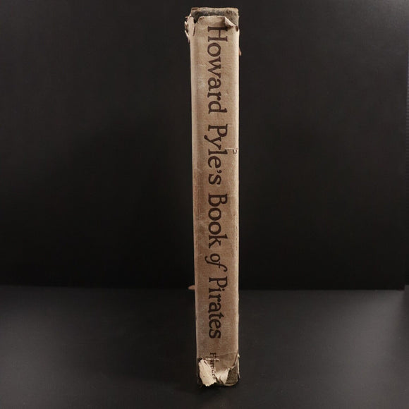 1921 Howard Pyle's Book Of Pirates Antique Childrens Book 1st Ed W/Dust Jacket