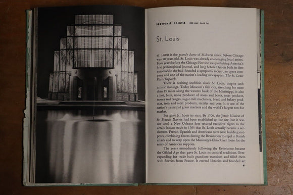 1947 Look at America: The Midwest 1st Edition American History Book