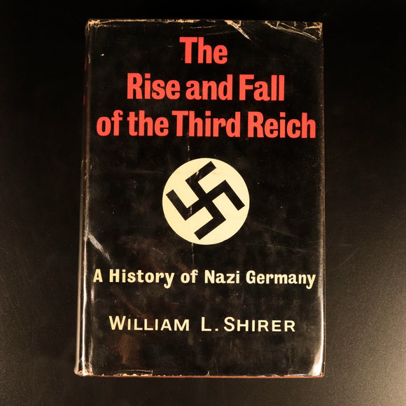 1972 The Rise & Fall Of The Third Reich by W.L. Shirer Military History Book WW2