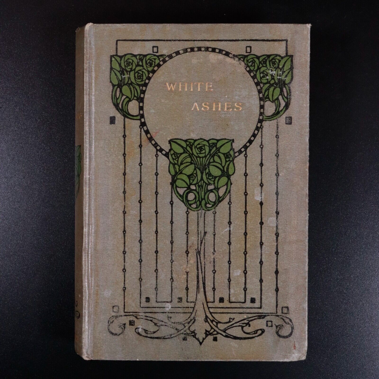 1912 White Ashes by S.R. Kennedy & A.C. Noble Antique American Fiction Book