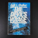 1981 The Devils Voyage by JL Chalker Vintage Military Fiction Book 1st Ed SIGNED-10