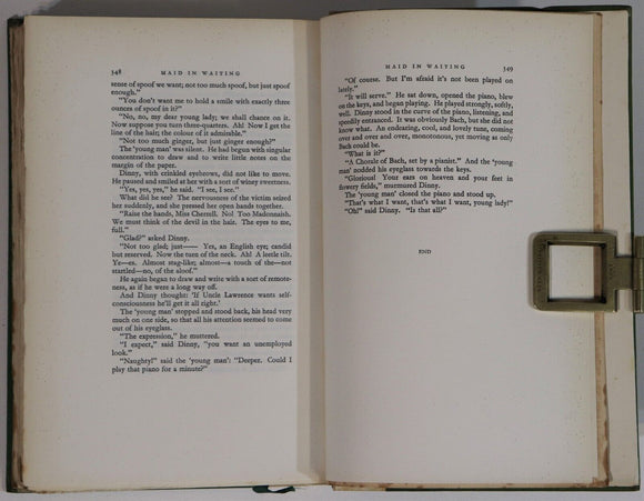 1931 Maid In Waiting by John Galsworthy Ltd Ed. Signed by Author Fiction Book