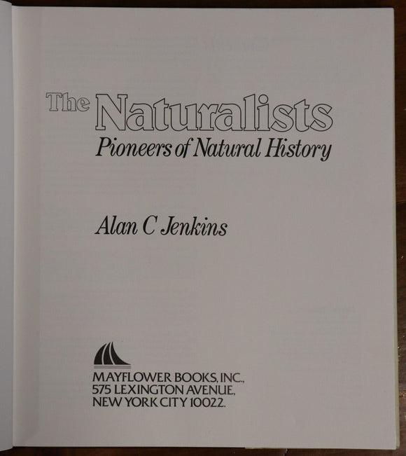 1978 The Naturalists by AC Jenkins Darwin Science & Nature History Book