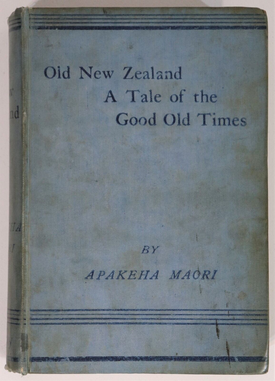 1887 Old New Zealand by Pakeha Maori Antique New Zealand History Reference Book