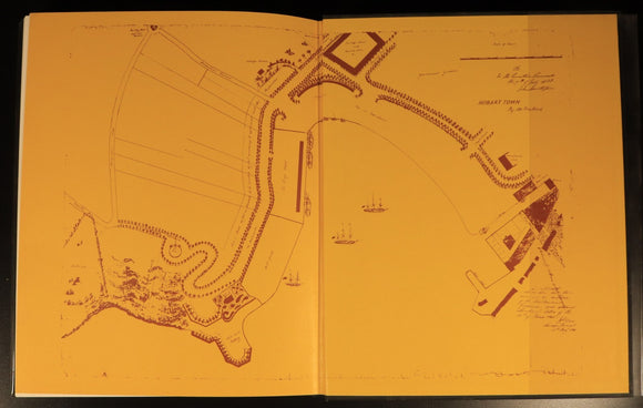 1978 Old Hobart Town & Environs 1802-1855 Illustrated Australian History Book