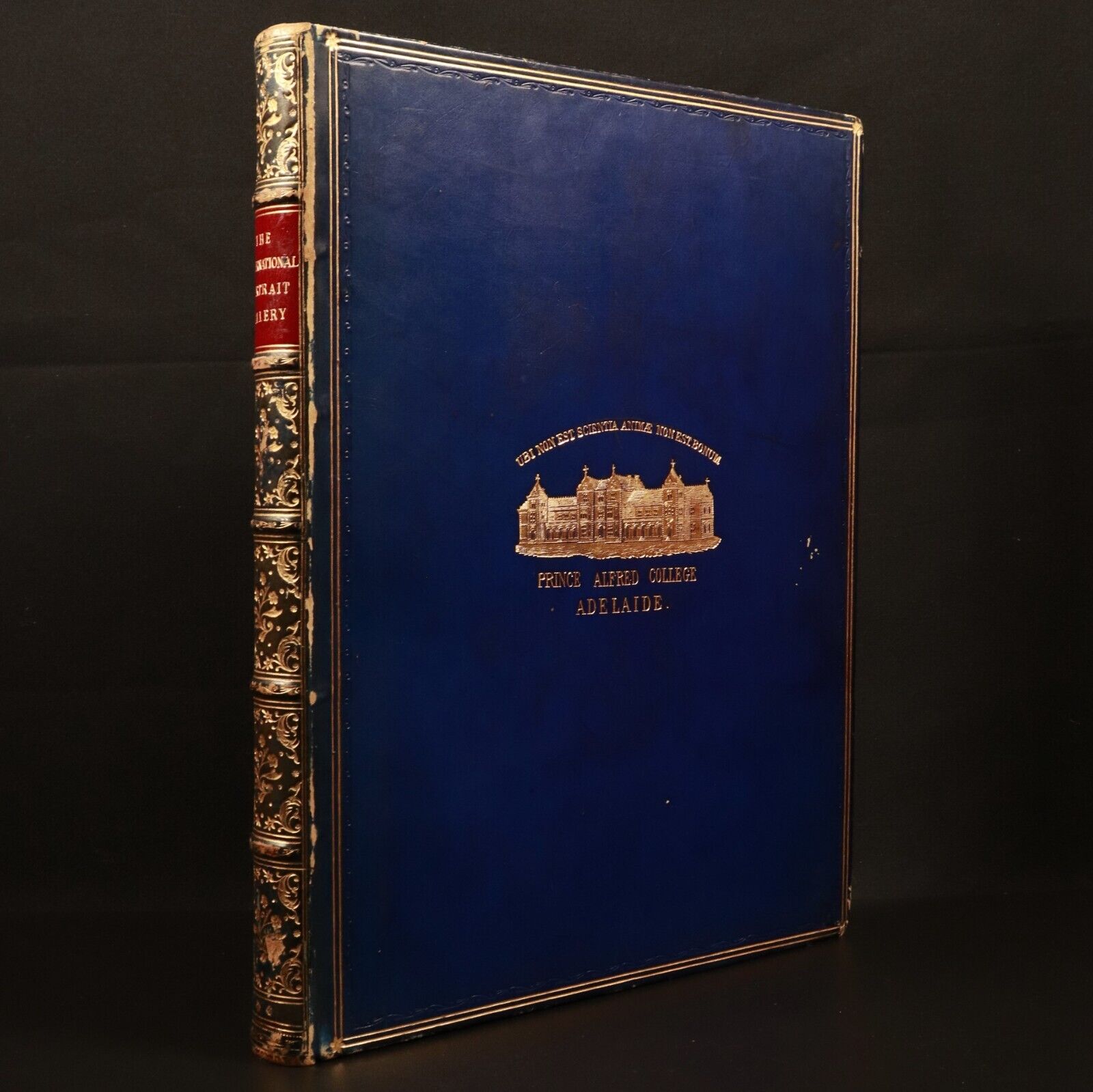 c1880 Cassell's International Portrait Gallery Antique History Book Fine Binding