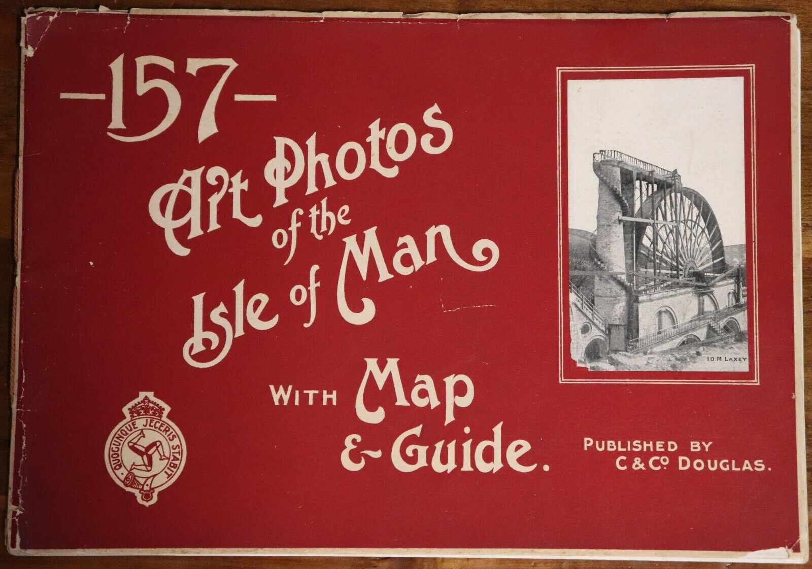 c1910 Art Photos Of The Isle Of Man Antique British Photo History Book