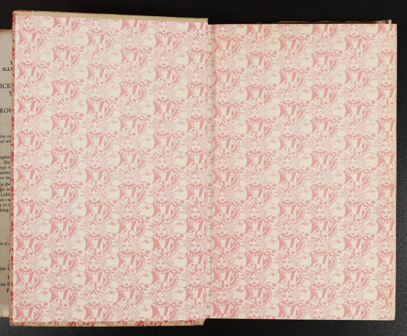 1954 Alice's Adventures In Wonderland L. Carroll Antique Fiction Book J. Tenniel