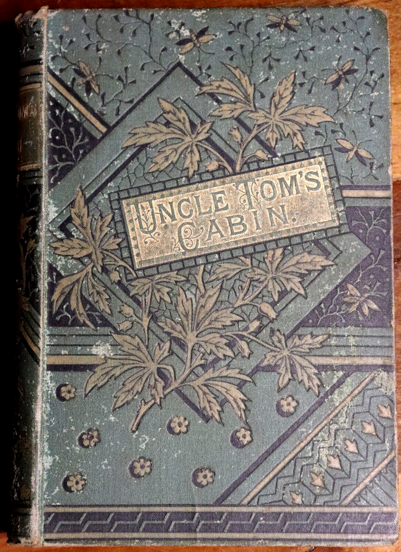 1853 Uncle Tom's Cabin by Harriet Beecher Stowe Antiquarian Fiction Book