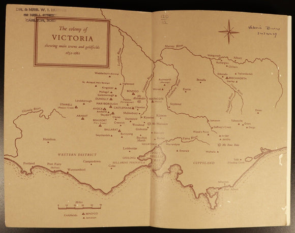 1968 Golden Age: History Of Colony Of Victoria G. Serle Australian History Book