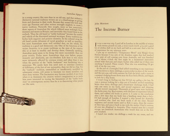 Australian Signpost by T.A.G. Hungerford 1956 Australian Literature History Book