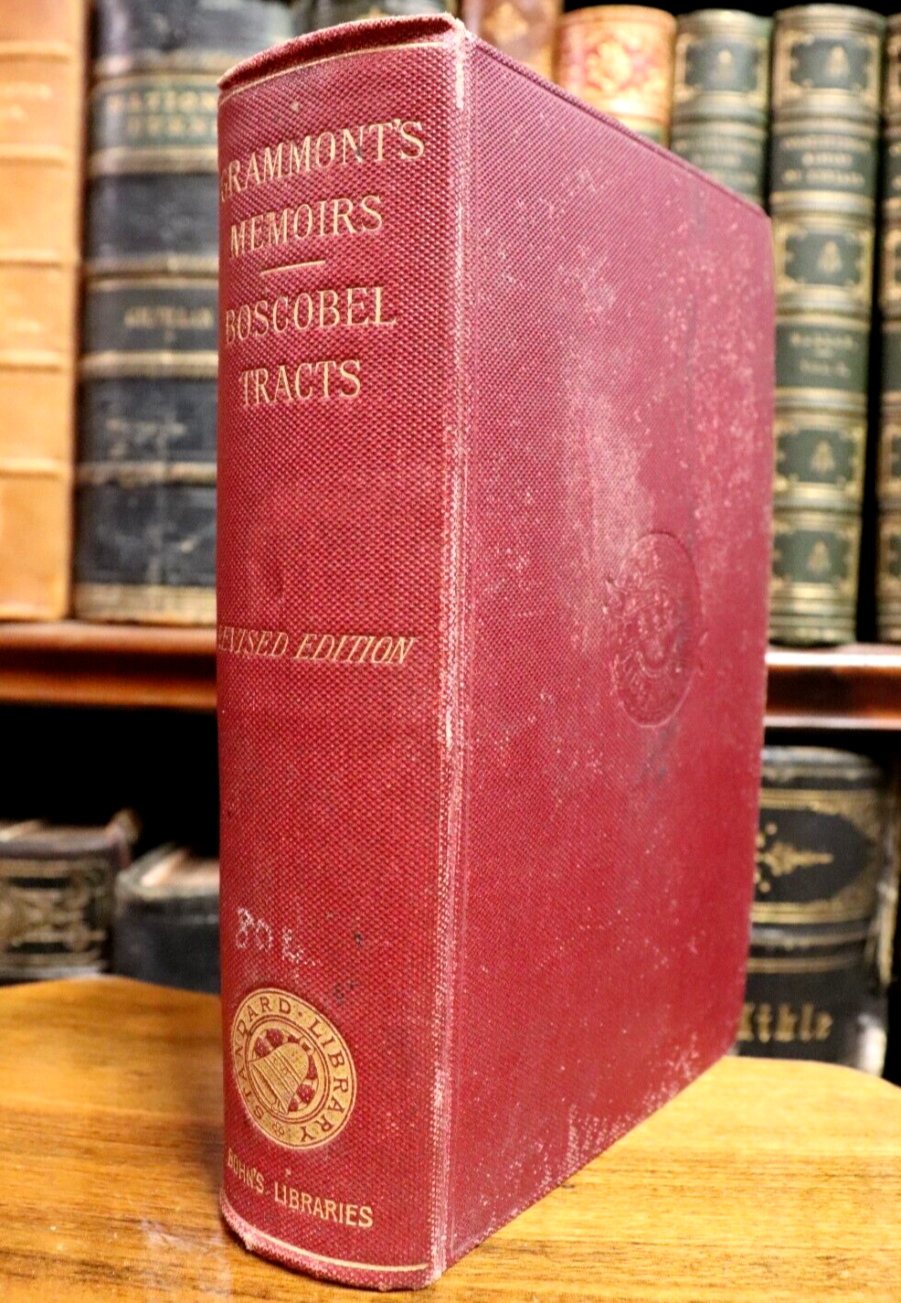 1891 Memoirs Of The Court Of Charles II by Count Grammont Antique History Book