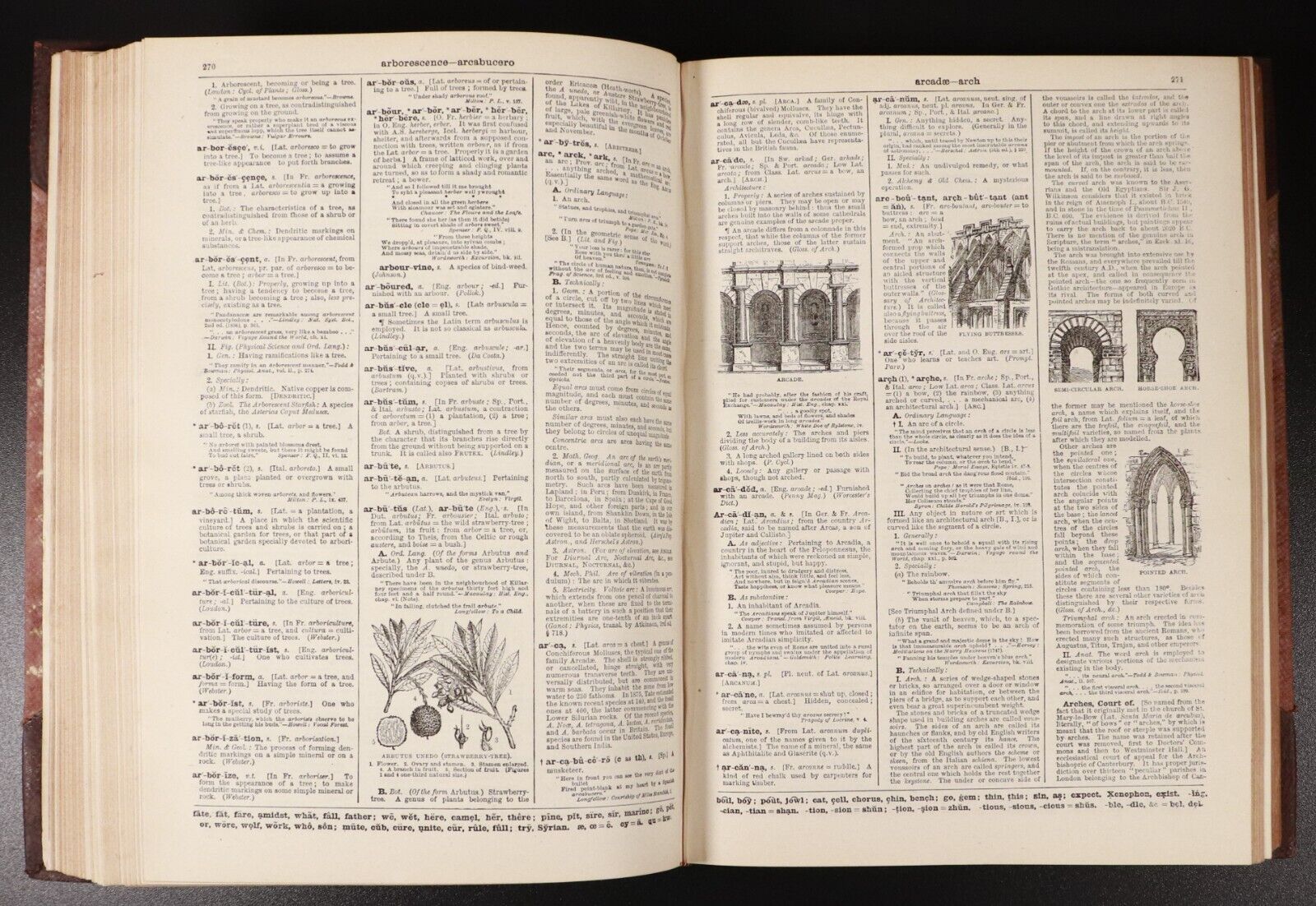 1895 6vol Lloyd's Encyclopaedic Dictionary British Antiquarian Reference Books