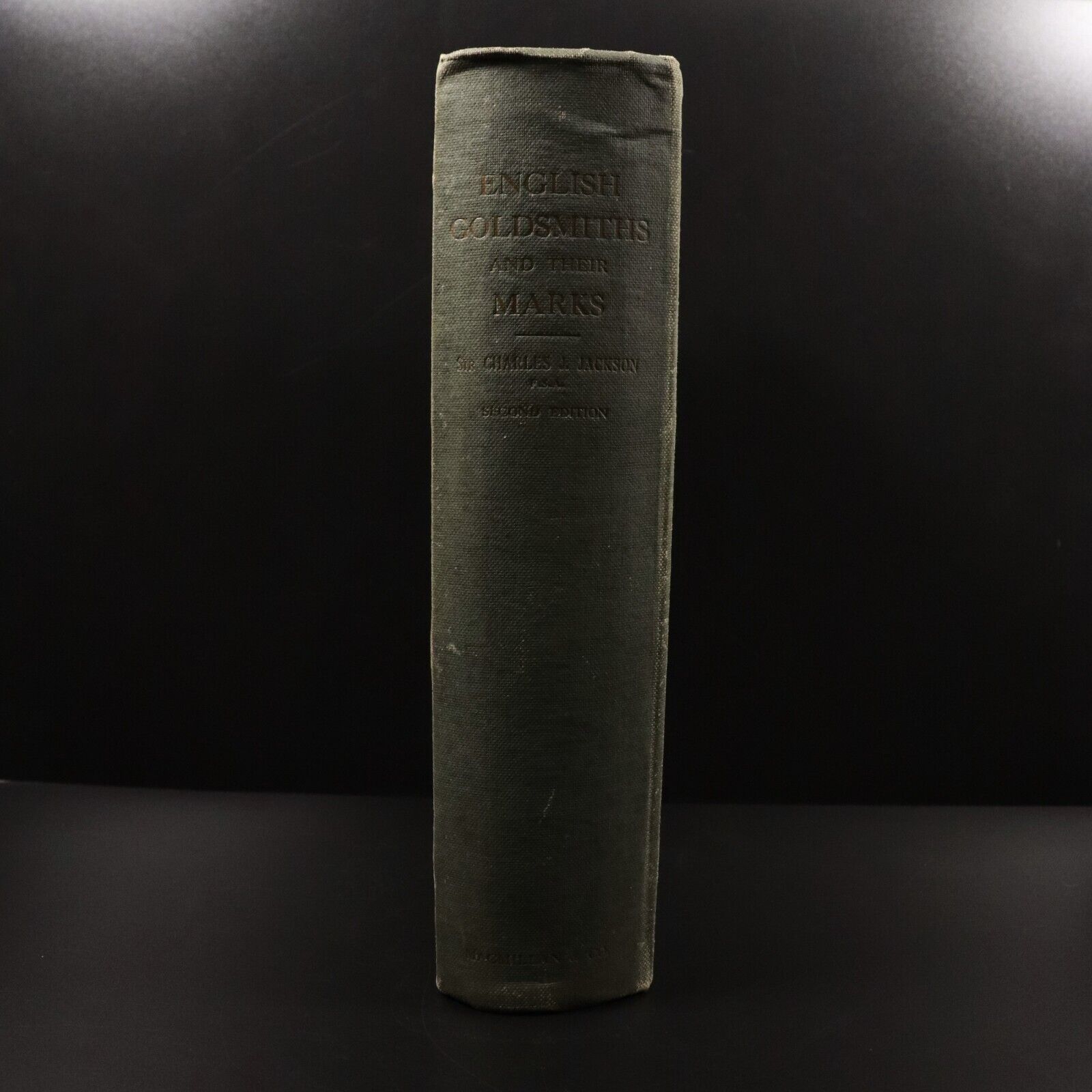 1921 English Goldsmiths And Their Marks by C.J. Jackson Antique Reference Book