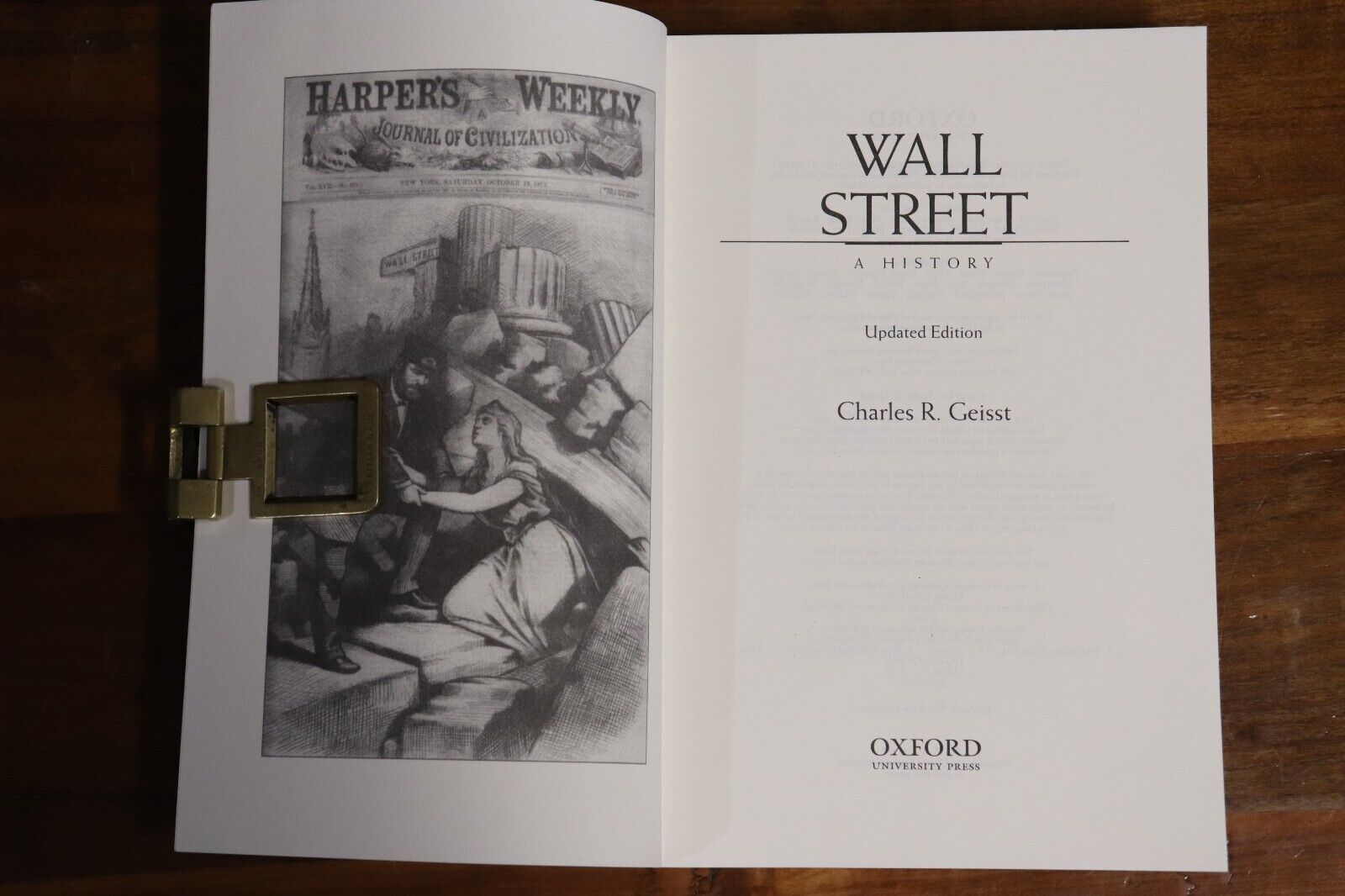 2012 Wall Street: A History by Charles R Geisst Financial History Book