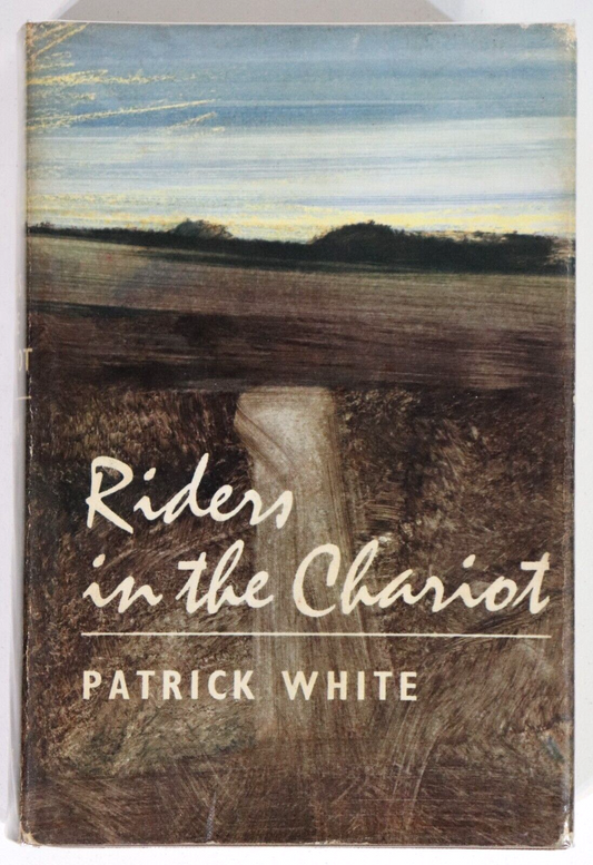 1961 Riders In The Chariot by Patrick White 1st Edition Vintage Fiction Book
