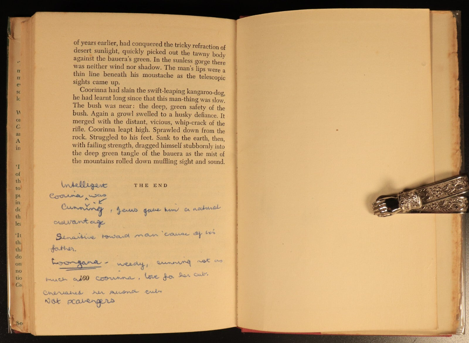 1953 Coorinna by Erle Wilson Vintage Australian Fiction Book Tasmanian Uplands