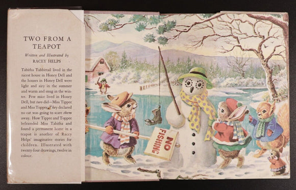 1967 Two From A Teapot by Racey Helps Vintage Illustrated Childrens Book