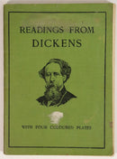c1910 Readings From Dickens by Charles Dickens Antique British History Book-1