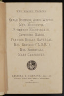 1890 The Worlds Workers Florence Nightingale Antique History Book Famous Women-3