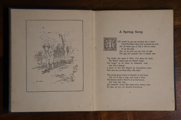 1916 The Sentimental Bloke by CJ Dennis Classic Australian Fiction Poetry Book