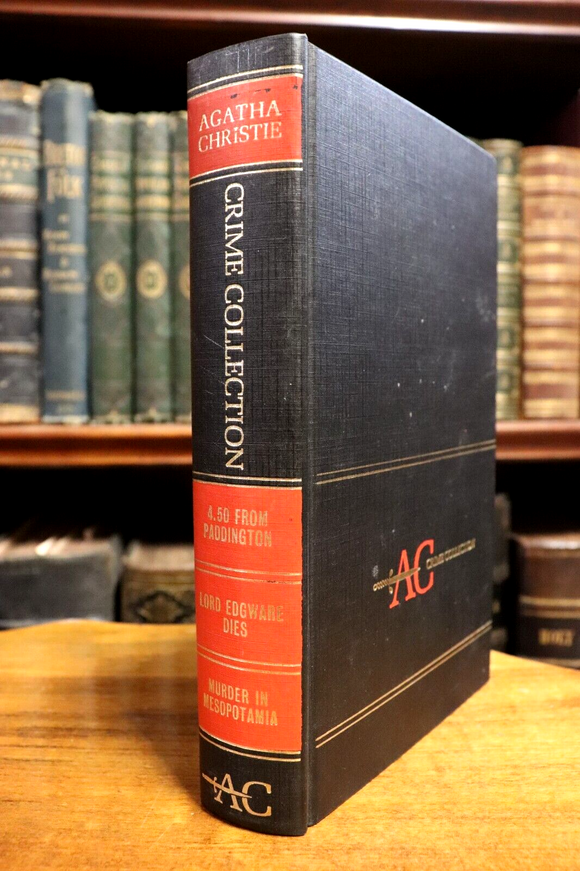 1969 Agatha Christie Crime Collection Classic British Crime Fiction Book