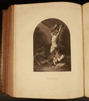 1855 The Catholic Family Bible + 1851 The New Testament Antiquarian Bible Rebind-18